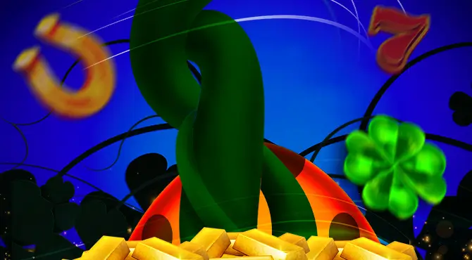 Cash 40 Lucky Clover Bar Link